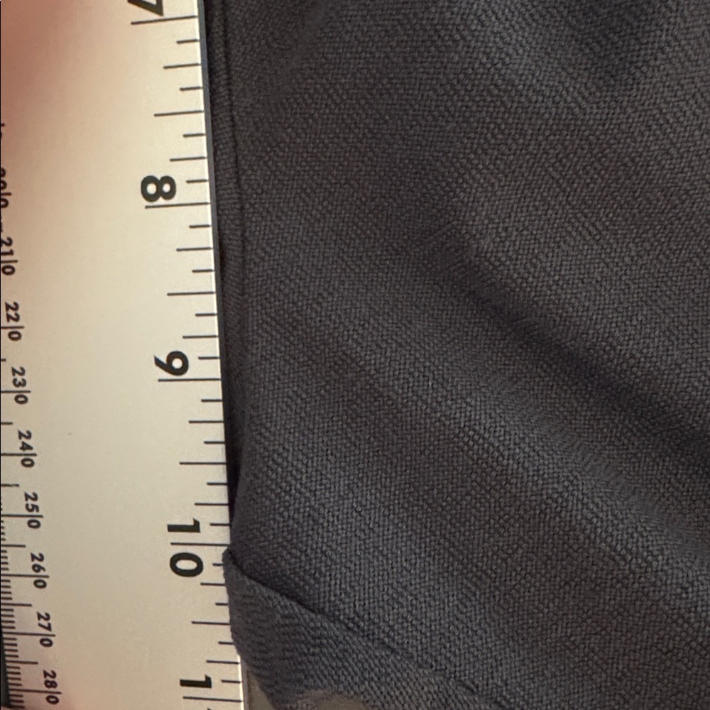 Eileen Fisher NWT Slim Ankle Charcoal Dress Pants washable - Picture 9 of 10